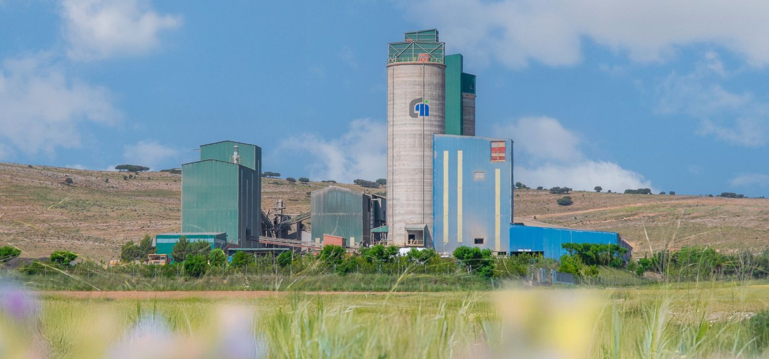 panorámica de la fábrica