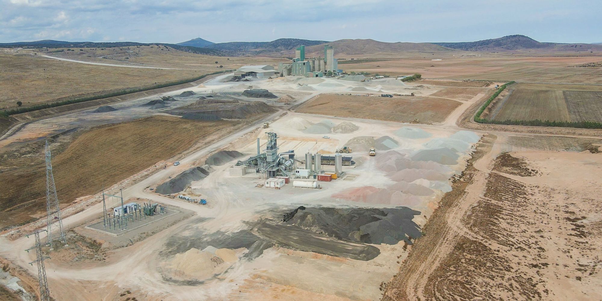 panorámica de la fábrica